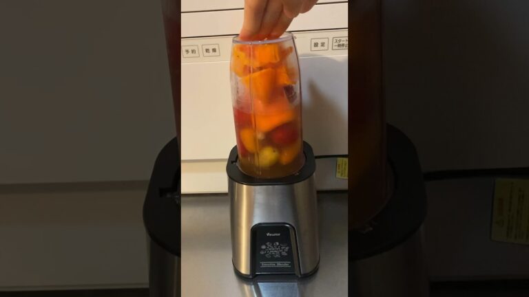 【腸活】甘くないスムージー(パプリカ、トマト) #スムージー #ヘルシー #簡単レシピ