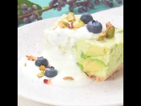 アボカドのコクととろける食感が新鮮 アボカドのレアチーズケーキ　 ｜ moguna[モグナ]