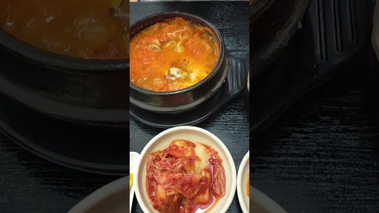 激安ピビンバとキムチチゲで1300円！キムチ食べ放題食道山田商店 #food #コリアンタウン #韓国料理 #キムチチゲ #ピビンバ