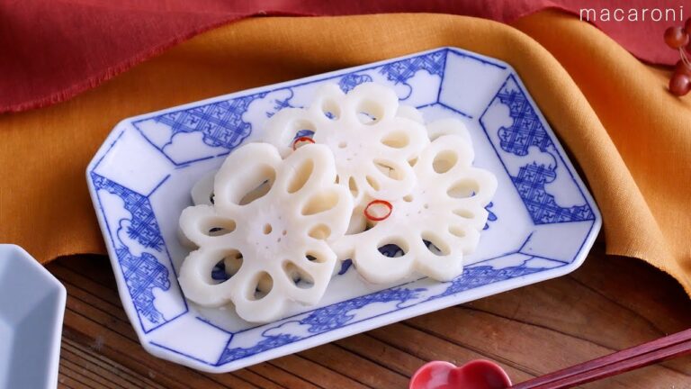 【花れんこんの甘酢漬け】お正月料理やちらし寿司の添え物に！