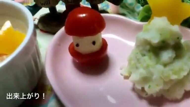 動画でわかる！和の離乳食レシピ】クリスマス離乳食レシピ★トマトなサンタさん