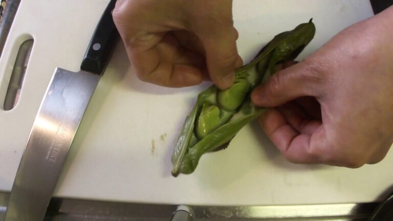 春の味覚〝焼そら豆〟