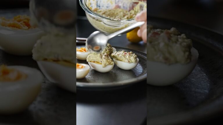 【究極のゆで卵】市販のマヨネーズを使って誰でも作れる病みつきなフランス料理 #shorts