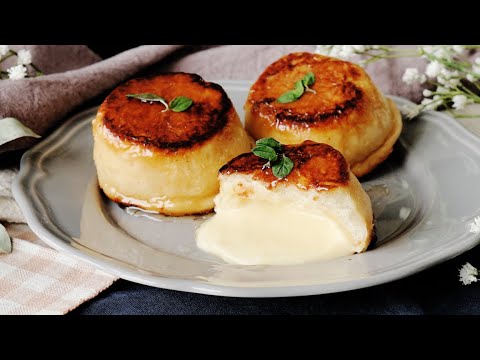 【表面のカリカリがおいしい】キャラメルクリームブリュレパン