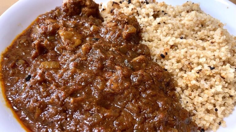 キヌアとチキンカレー Chicken Curry with Quinoa 🍛