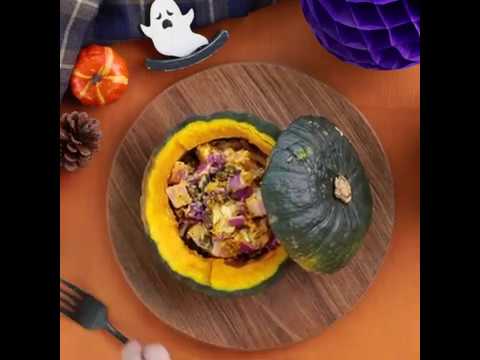 華やかな一品 特別な夜に かぼちゃのハロウィンサラダ ｜ moguna[モグナ]