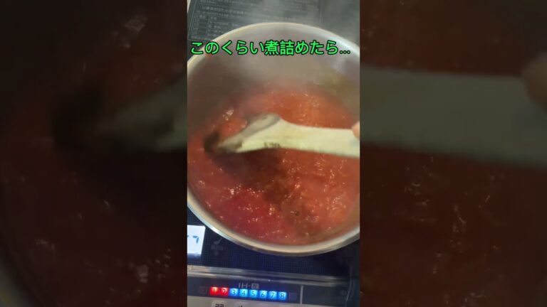 規格外トマトで美味♪トマトピューレ作り