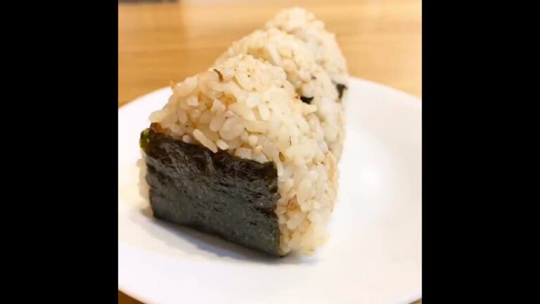おかかおにぎりを作ってみた！