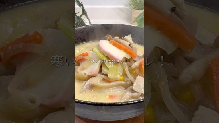 野菜たっぷりちゃんぽん麺✨