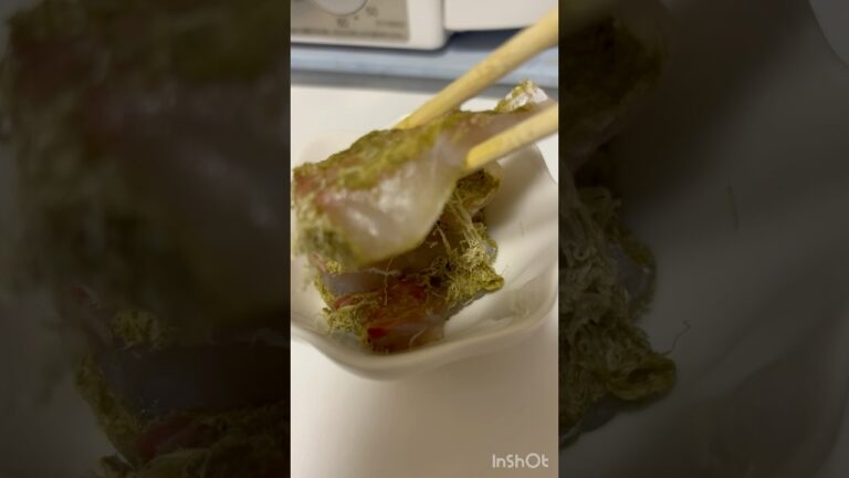 鯛のとろろ昆布昆布締め#おいしい #おすすめ #おいしい料理 #おうちごはん #美味しい #美味しいもの #美味しい料理 #料理 #りょうり #料理日記 #料理動画 #料理記録 #うまい #うまし