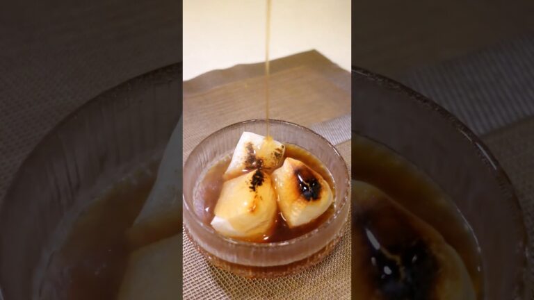 簡単みたらし団子の作り方【切り餅】 #簡単レシピ