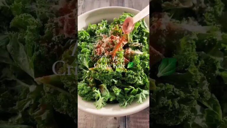 やみつきになるカリカリケールチップス🥬🤤 10分でできるヴィーガンスナック！#ケールチップス #ヴィーガンスナック #ショートパンツ #レシピ