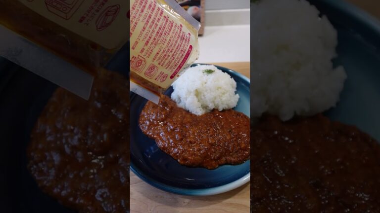 鱧と実山椒のキーマカレー #shorts