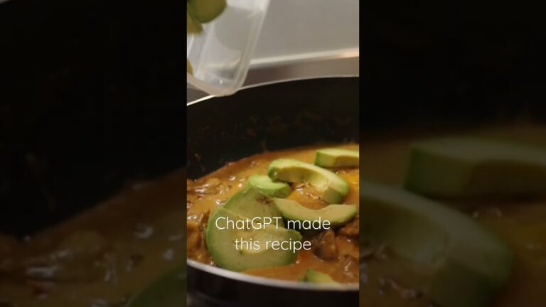 Chat GPT made this curry recipe.アボカドココナッツカレー #カレー #vlog #スパイスカレー
