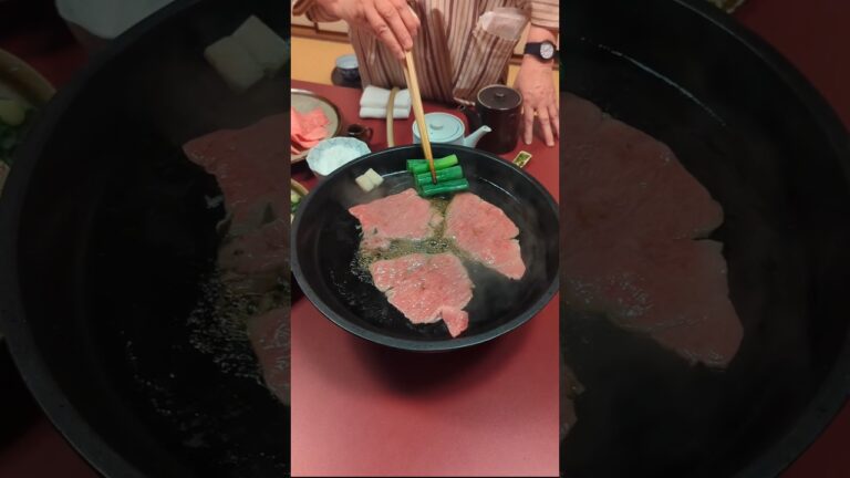 【 大阪 心斎橋 】関西風すき焼き専門店 北むら