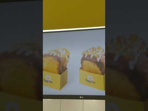 エッグサンドのお店来た♥#韓国　#韓国エッグサンド　#エッグサンド