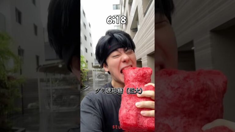 24時間バズったお菓子生活！ #shorts