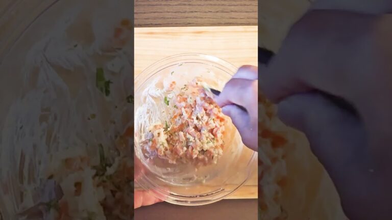 【動脈硬化予防のための美味しいレシピ】サーモンタルタル✨詳しい作り方は本編で紹介しています👩🏻‍⚕️