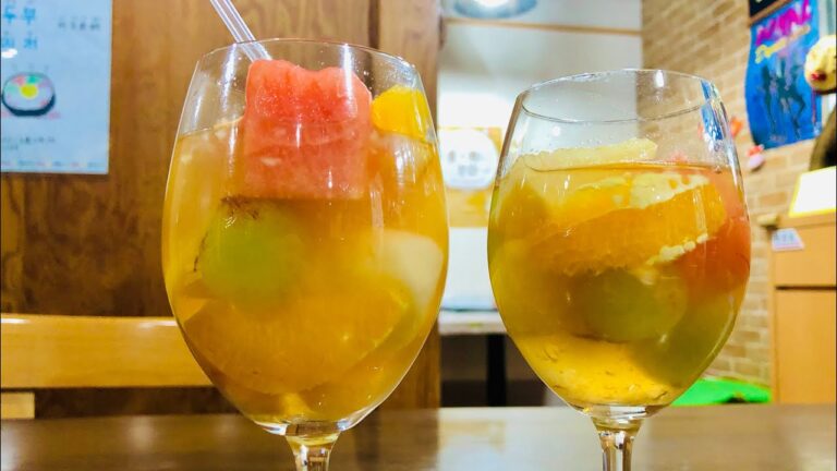 (11-2)韓国の夏デザート ファチェ화채　#韓国料理簡単　#デザート