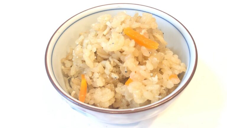 【料理】しらすご飯
