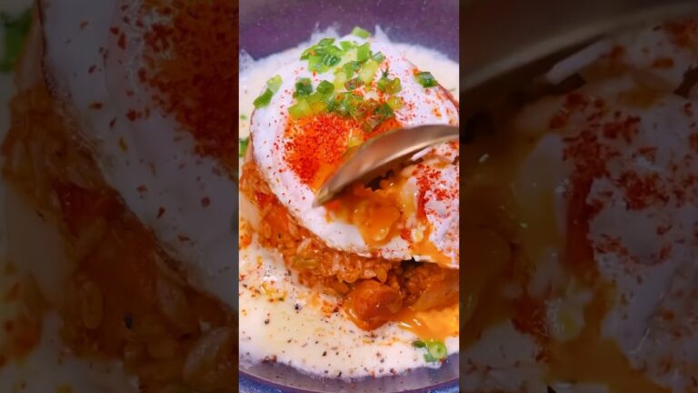 自分で簡単に作れる韓国料理チーズキムチポックンパ #簡単レシピ #節約レシピ #koreanfood