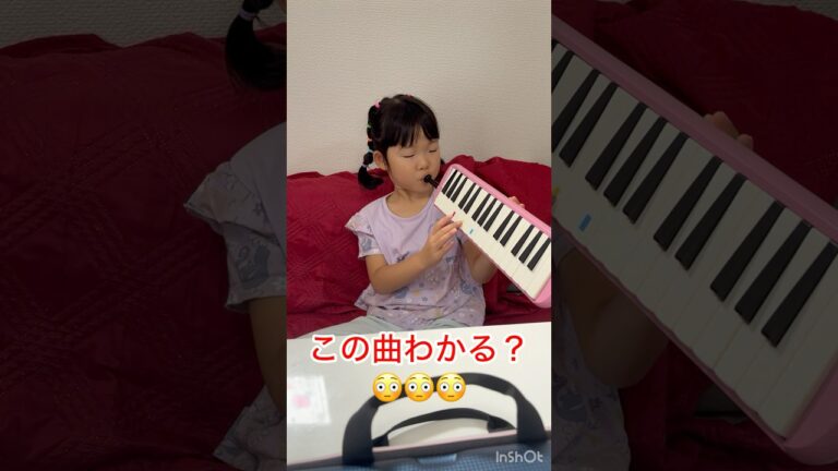 誰もが曲名間違える曲😳✨　#ピアニカ　#ピアノ　#演奏　#ここちゃん