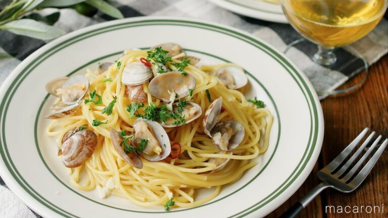 【あさりのパスタ】フライパンひとつで完成！旨みたっぷり♪ランチにおすすめ！