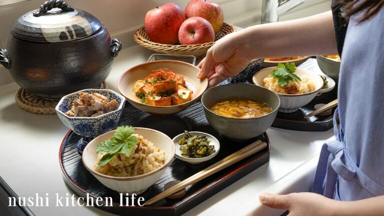 # 137 日常に戻る冬の献立とおやつ時間, いつもの台所で始まる新しい年【暮らしと食のvlog】Gentle New Year