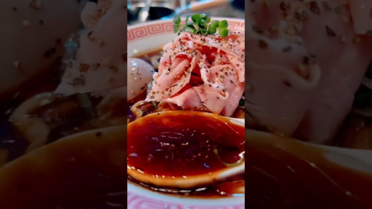 【浅草橋BLACK🍜】#らーめん #ラーメン #浅草橋 #ヌードル #名店 #成長記録 #shorts