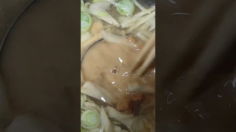 水煮ごぼうのお味噌汁 #チャンネル登録お願いします #高評価お願いします #拡散希望