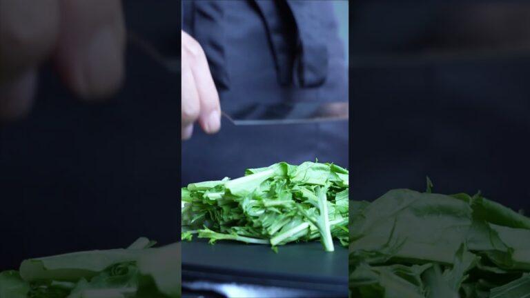 【レモン・水菜・カブの準備】－カブと水菜のマリネ－