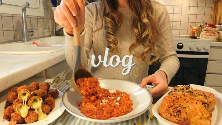 trying to eat clean but failing 🍝 fried olives & rice paper cheese pie