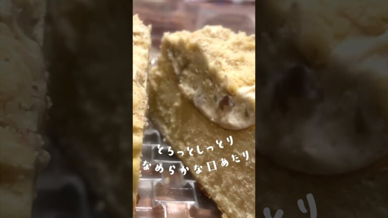 【京都】お取り寄せ対応!!和栗専門店のマロンチーズケーキ【紗織】