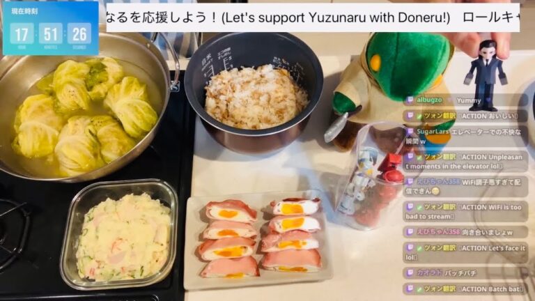 ロールキャベツ！ポテサラ！筍ごはん！ハム卵！