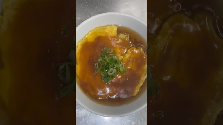 ショートムービー【今日の賄いは天津麺】 #中華料理 #シーホワン #ショートムービー #賄い #cooking #food