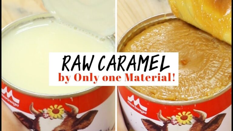 Only Single Material! Raw Caramel with C＊生キャラメル風!?練乳だけで作れるキャラメルが簡単・美味しい☆