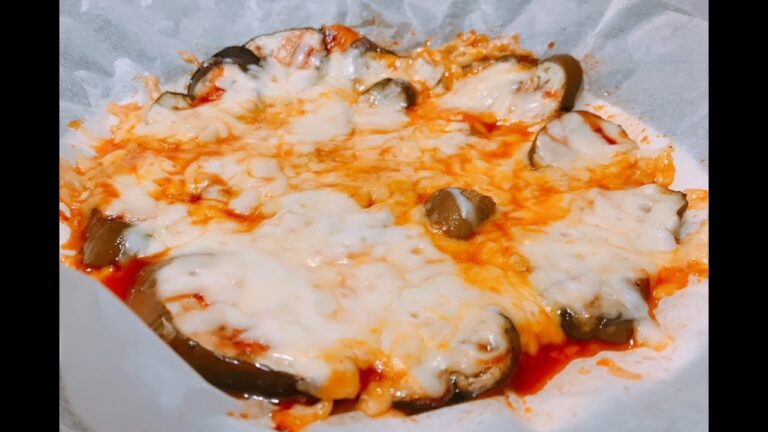 【料理してみた】ナスのチーズ焼き