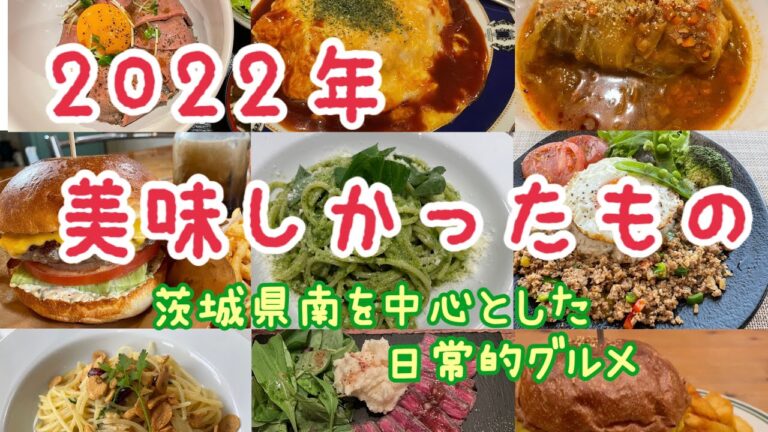 茨城県南を中心とした日常的グルメ2022
