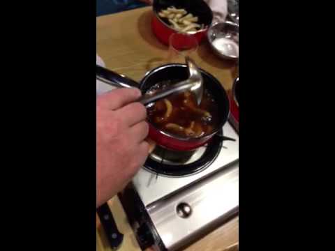 餡掛け   葛の引き方