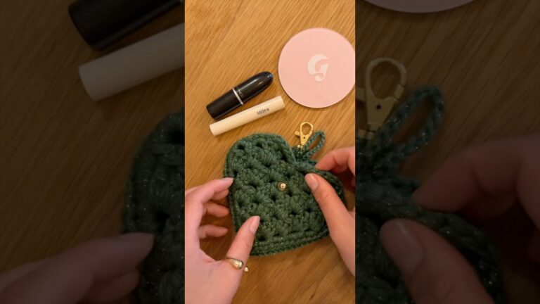 【編み物中毒者】リール再生回数120万回越え！💚 #かぎ針編み #編み物初心者 #編み物 #編み物初心者 #編み物好きさんと繋がりたい #knitting #crochet