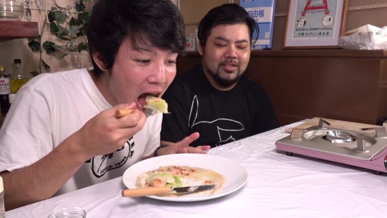 [鮭のロール白菜クリーム煮実食] 沖縄は想像以上に寒いことがある
