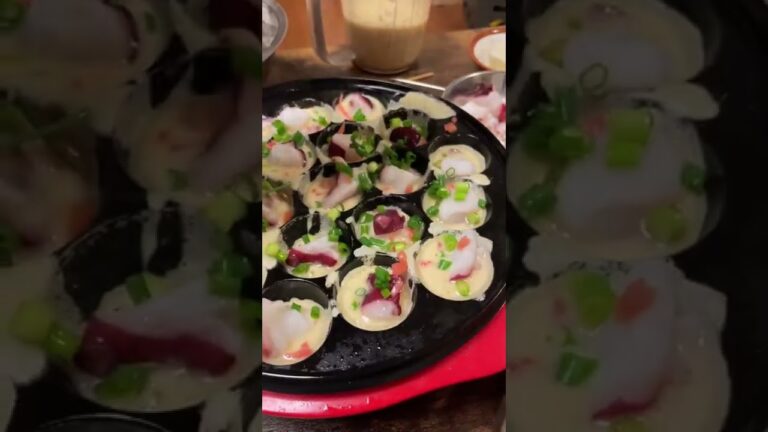本場のたこ焼きの作り方#shorts