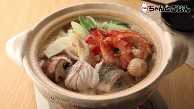 【動画レシピ】海鮮！みそちゃんこ鍋