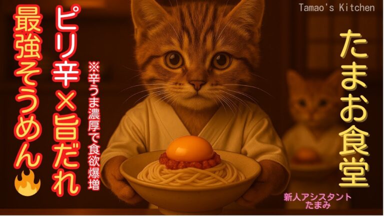 ピリ辛×旨だれ最強そうめん