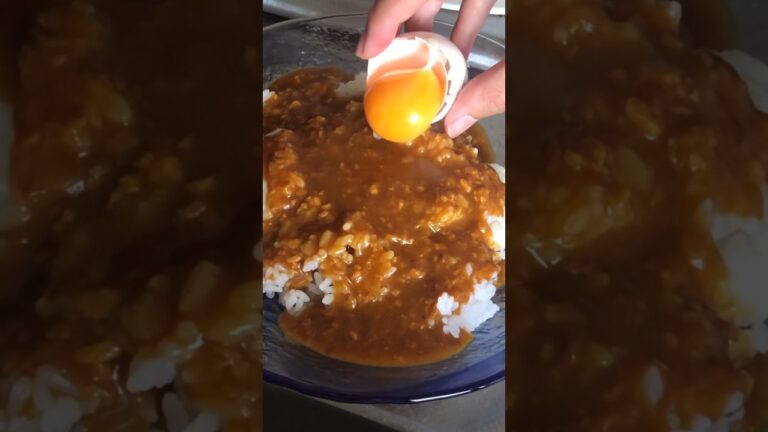 レトルトでも工夫すれば美味しくなるキーマカレー