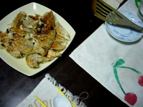 手作り餃子おいしそ～♪good!!