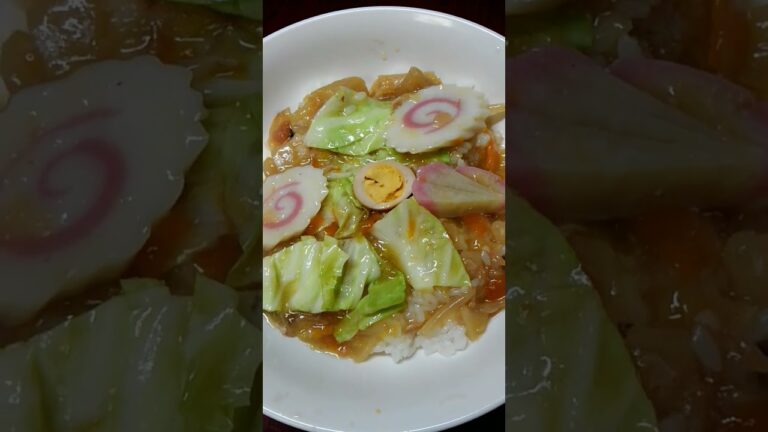 佳代食堂🌷キャベツの中華丼。
