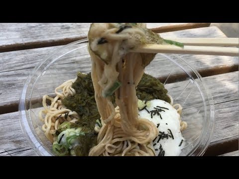 【そば動画！】めかぶたっぷり！とろろ蕎麦を食べてるー！【ねこちゅーばー☆nekotuber】【咀嚼音】