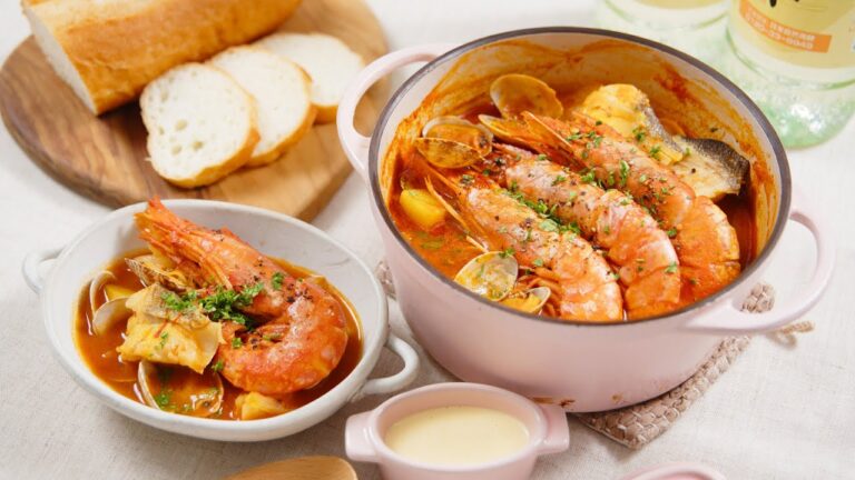 【ブイヤベースの作り方】魚介の旨味たっぷり！手軽に本格フランス料理を作ろう♪｜おいしい酢｜日本自然発酵｜料理研究家・麻生怜菜