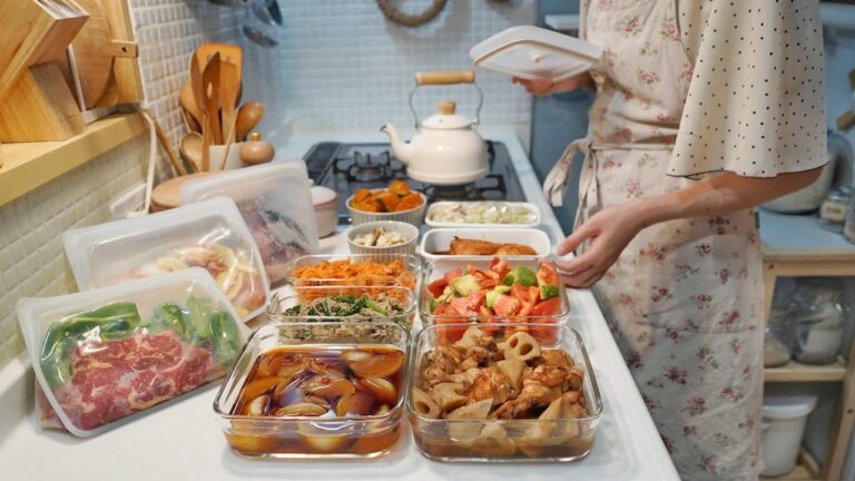 【全１２品】野菜をムダなく使い切る！１週間のヘルシー作り置きレシピ【管理栄養士】